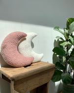 Load image into Gallery viewer, Boucle Moon Cushion
