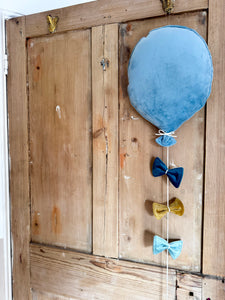 Velvet Balloon Wall Hanging
