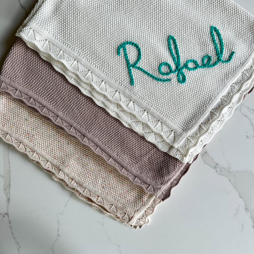 Personalised Name Blanket