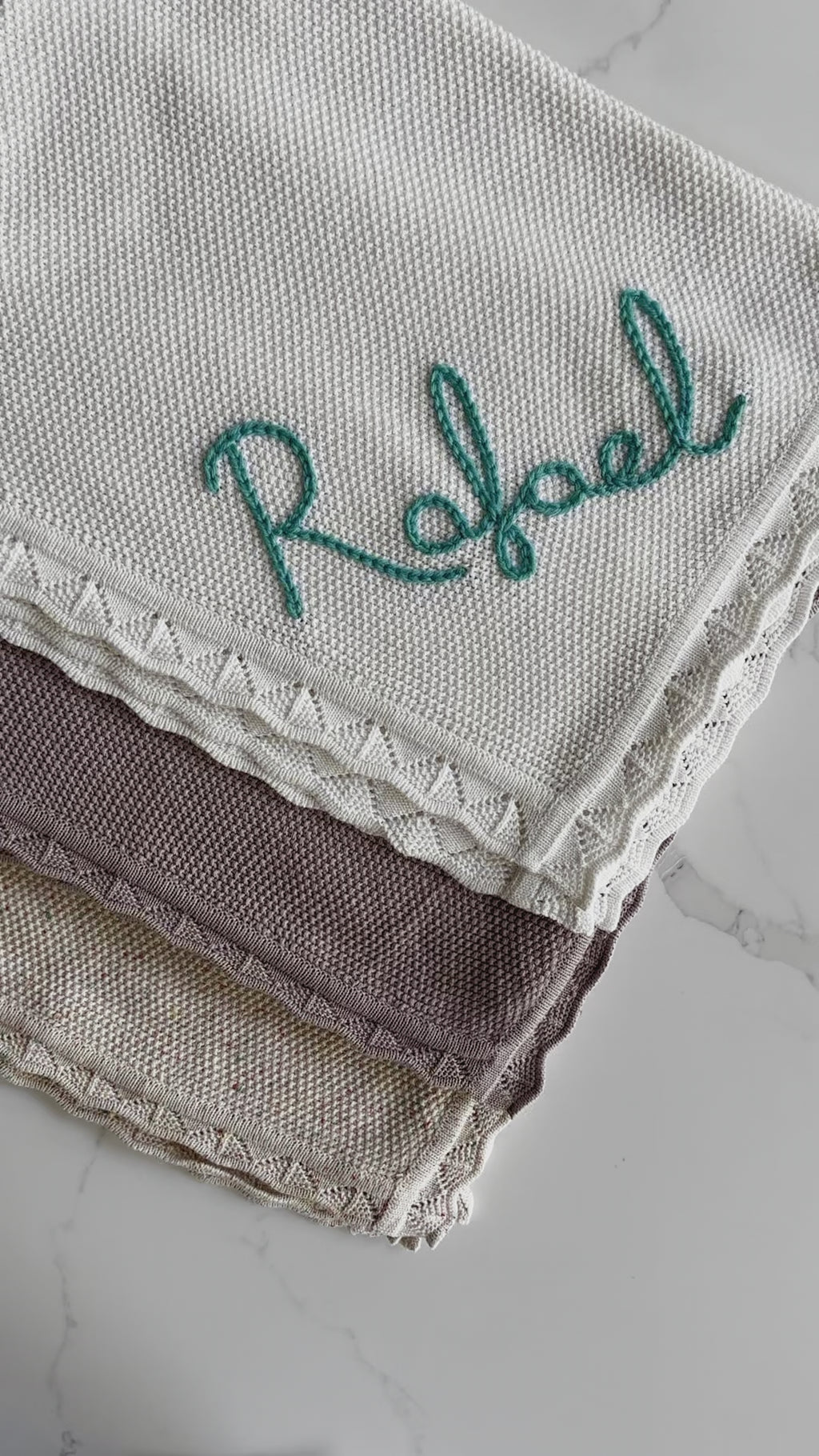 Personalised Name Blanket