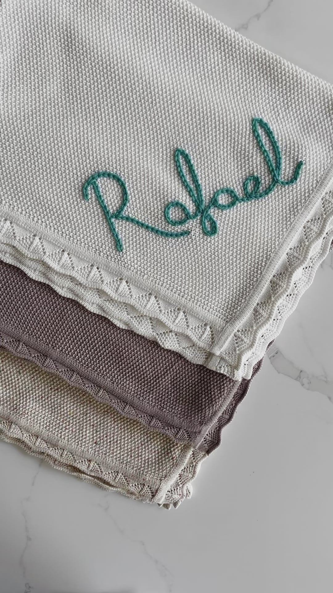 Personalised Name Blanket