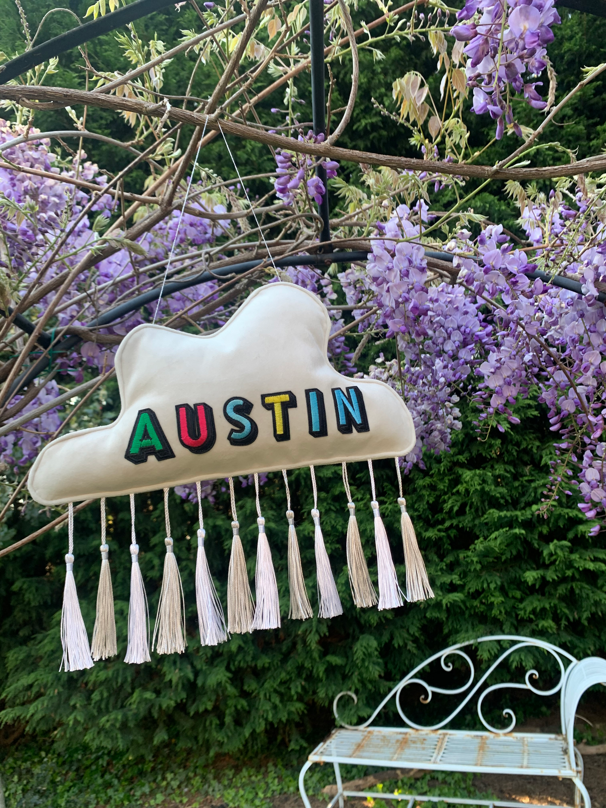 Velvet Cloud Wall Hanging
