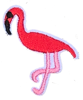 Flamingo Patch 4.3 X 3.7cm