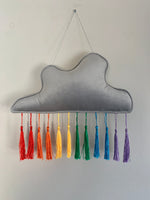 Load image into Gallery viewer, Velvet Cloud Wall Hanging
