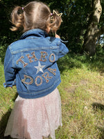 Load image into Gallery viewer, Personalised Sparkly Name Patch Denim Jacket
