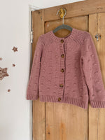 Load image into Gallery viewer, Personalised Rose Hand Embroidered Cardigan
