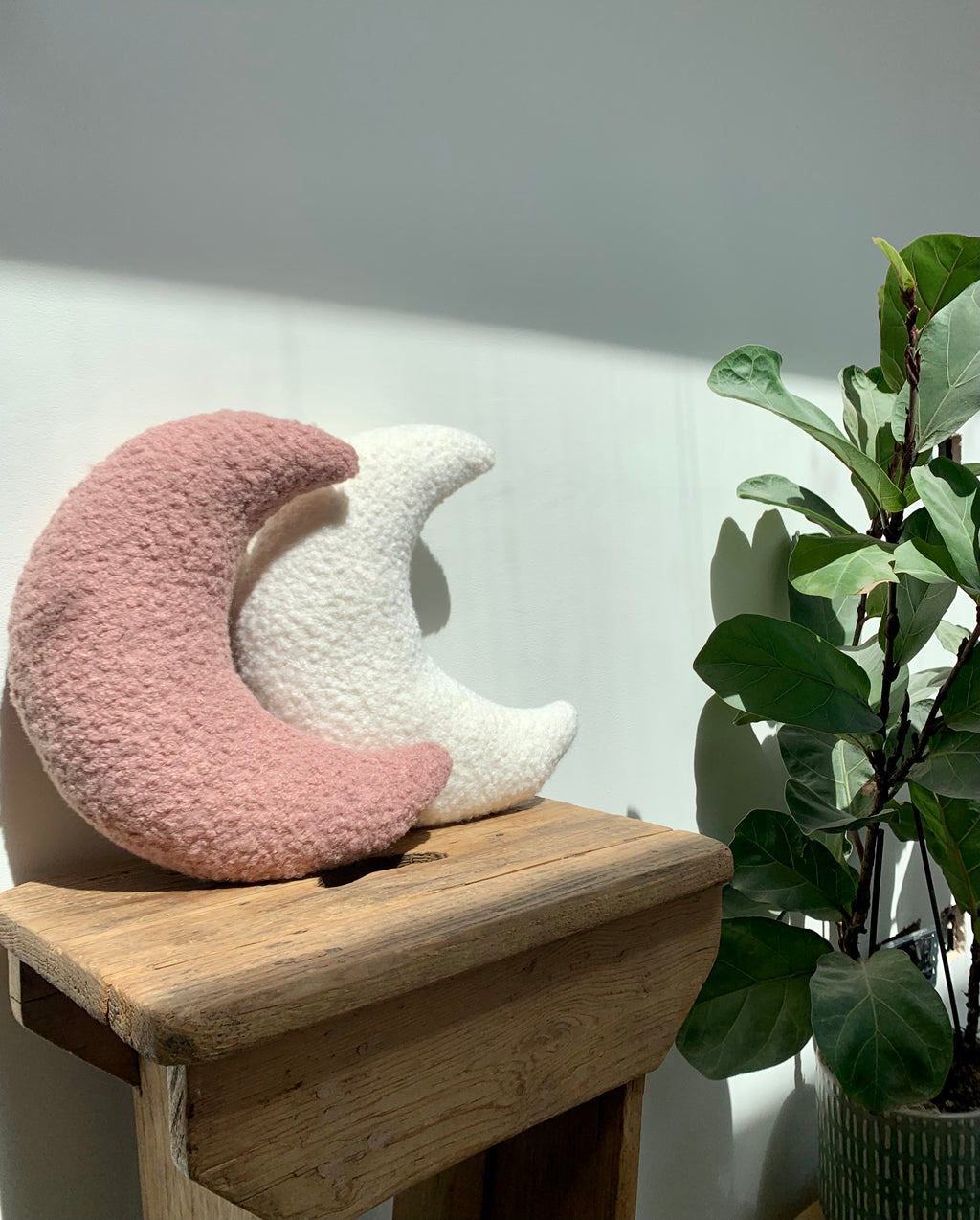 Boucle Moon Cushion