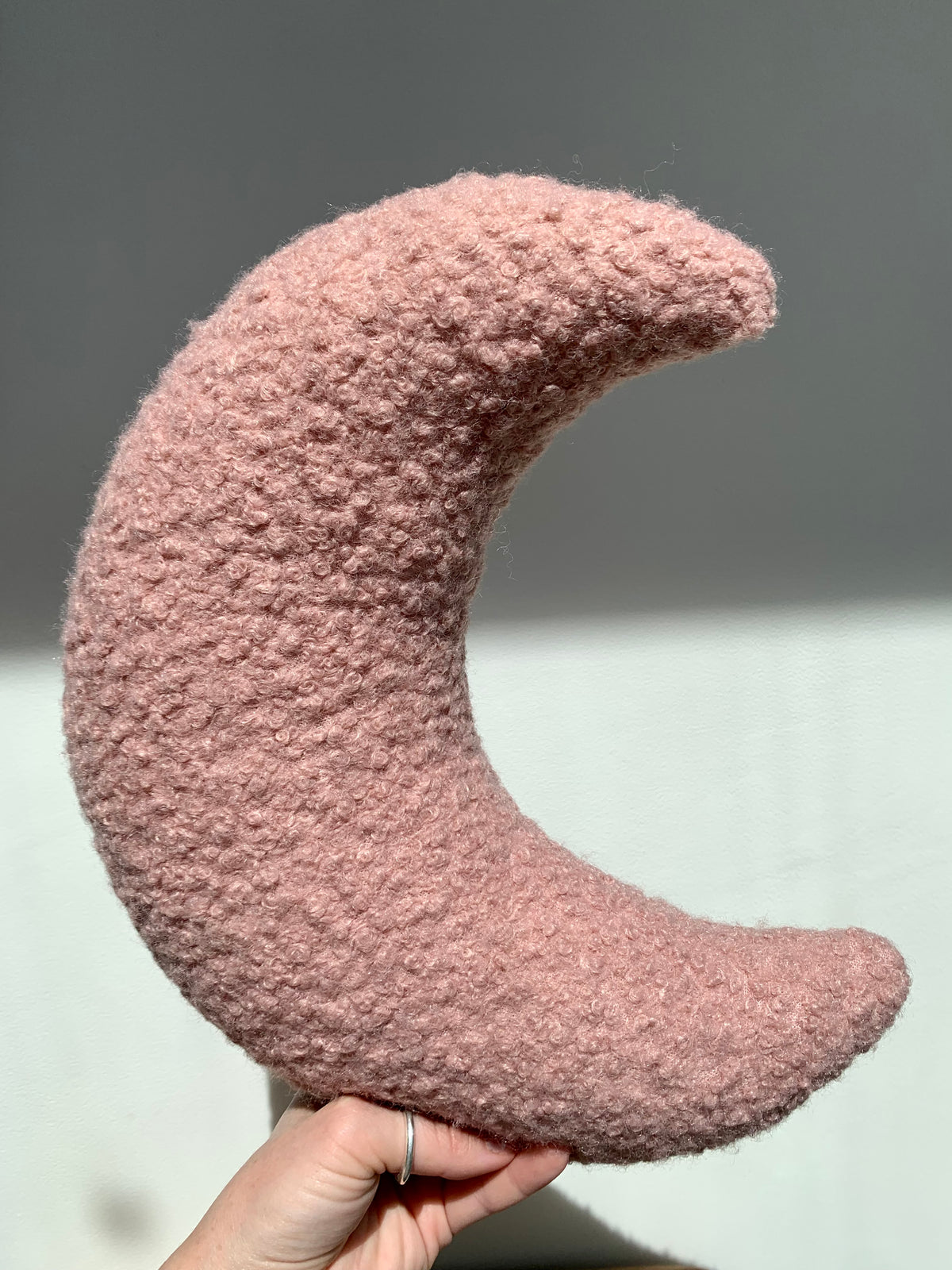 Boucle Moon Cushion