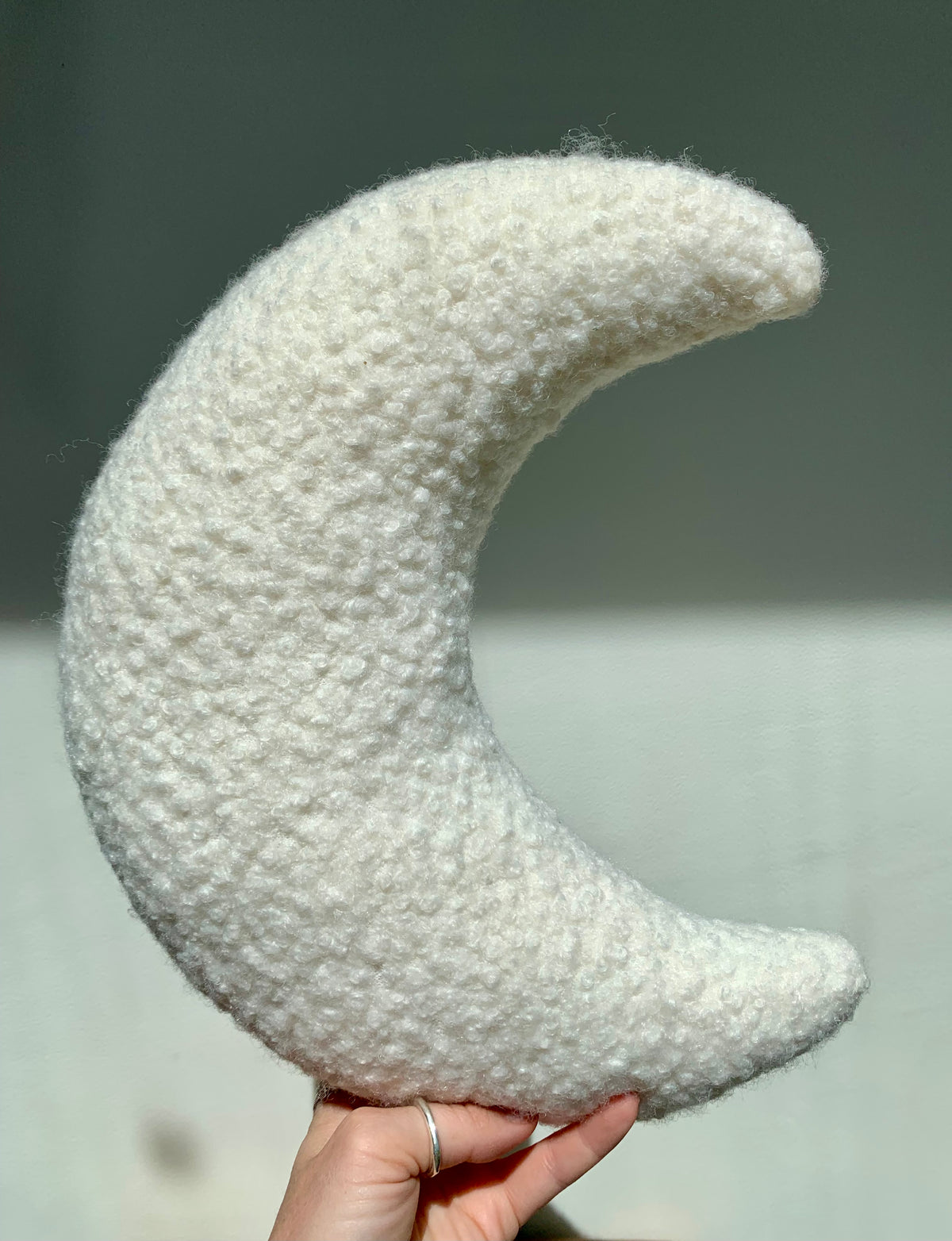 Boucle Moon Cushion
