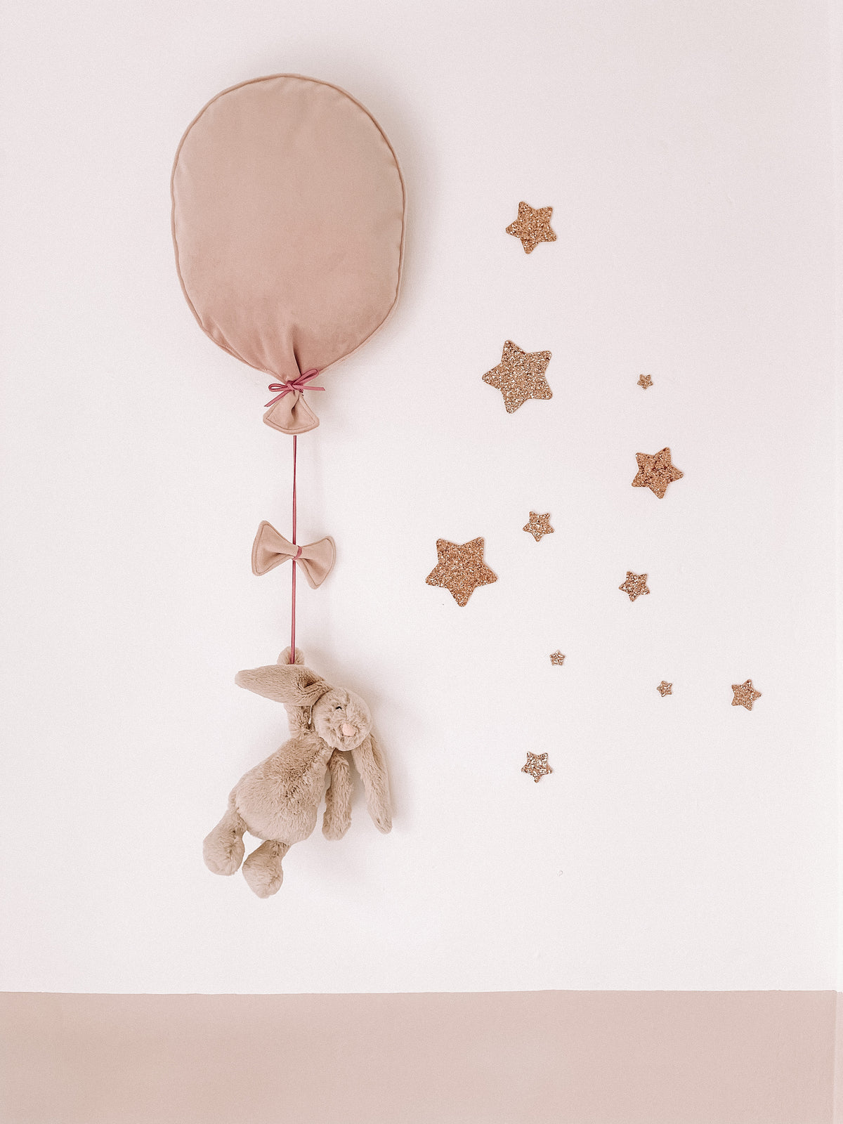 Velvet Balloon Wall Hanging
