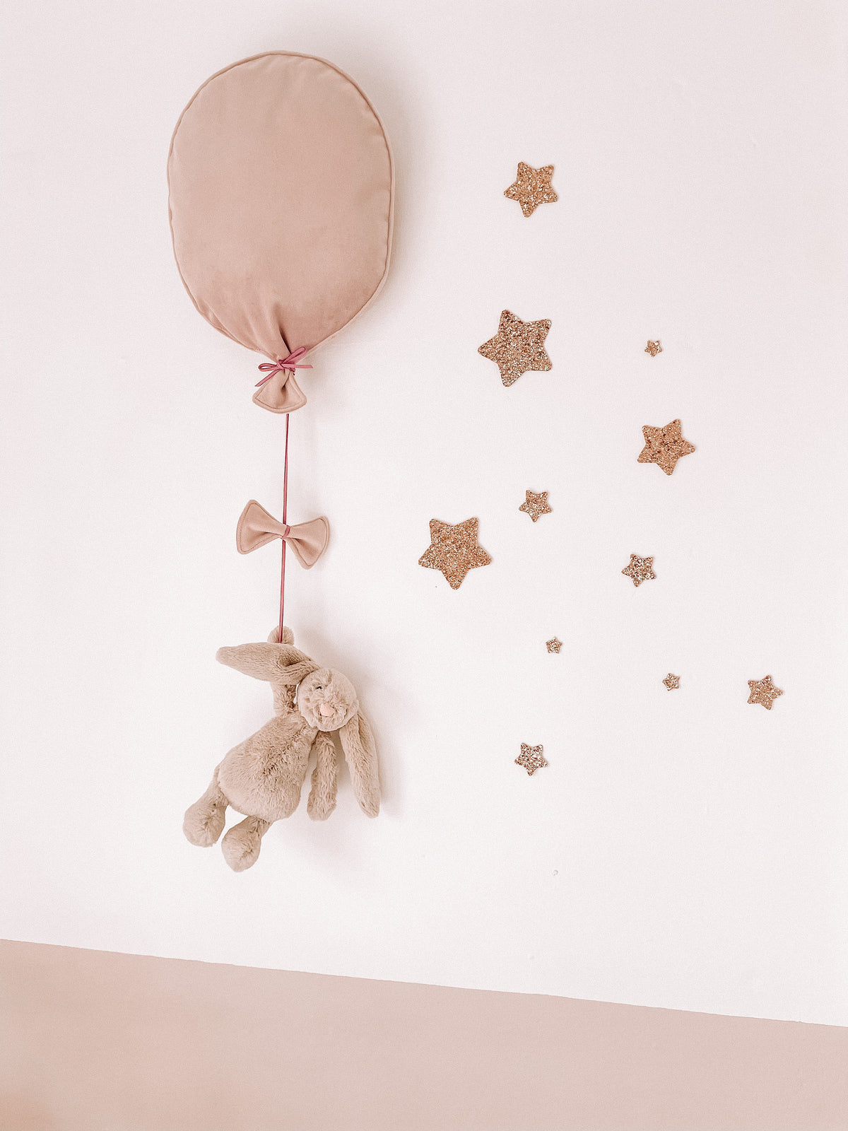 Velvet Balloon Wall Hanging
