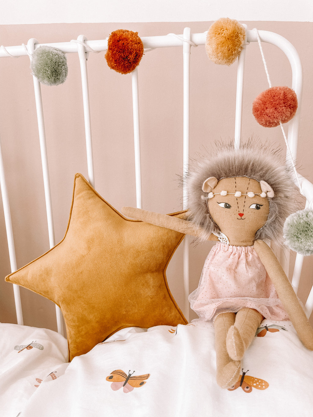 Velvet Star Cushion