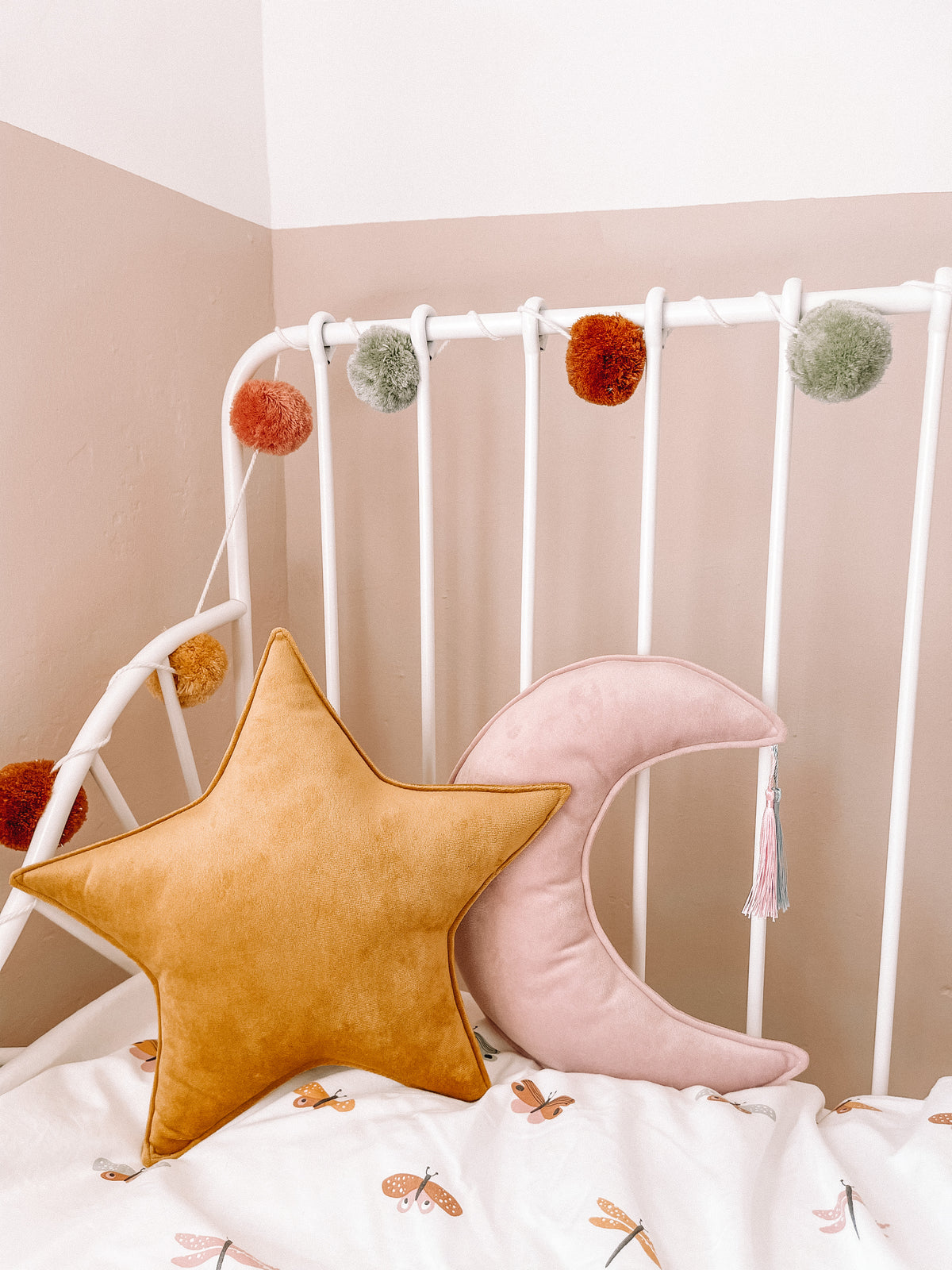 Velvet Star Cushion