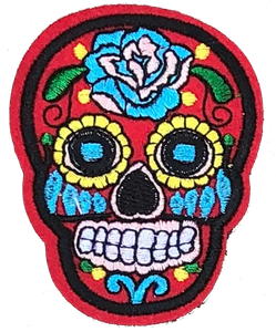 Mexican Skull Patch 5.2 X 6.7cm