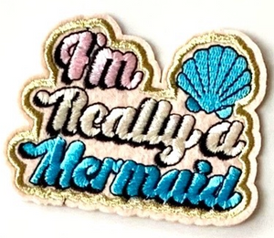 I'm really a mermaid patch