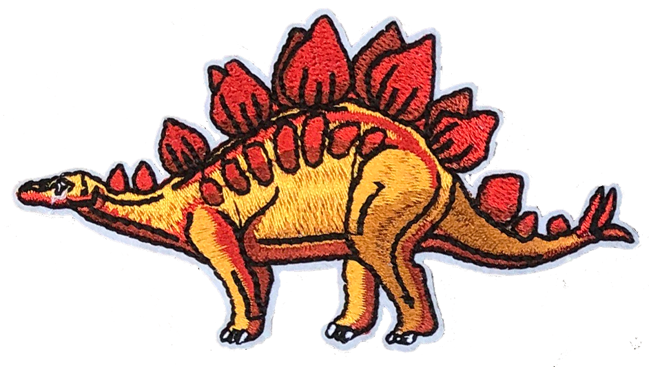 Stegosaurus (Dinosaur) Patch 9.2 X 5cm