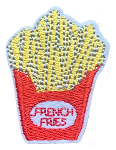 French Fries Patch 3.5 X 4.5cm