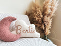 Boucle Cloud Name Cushion White