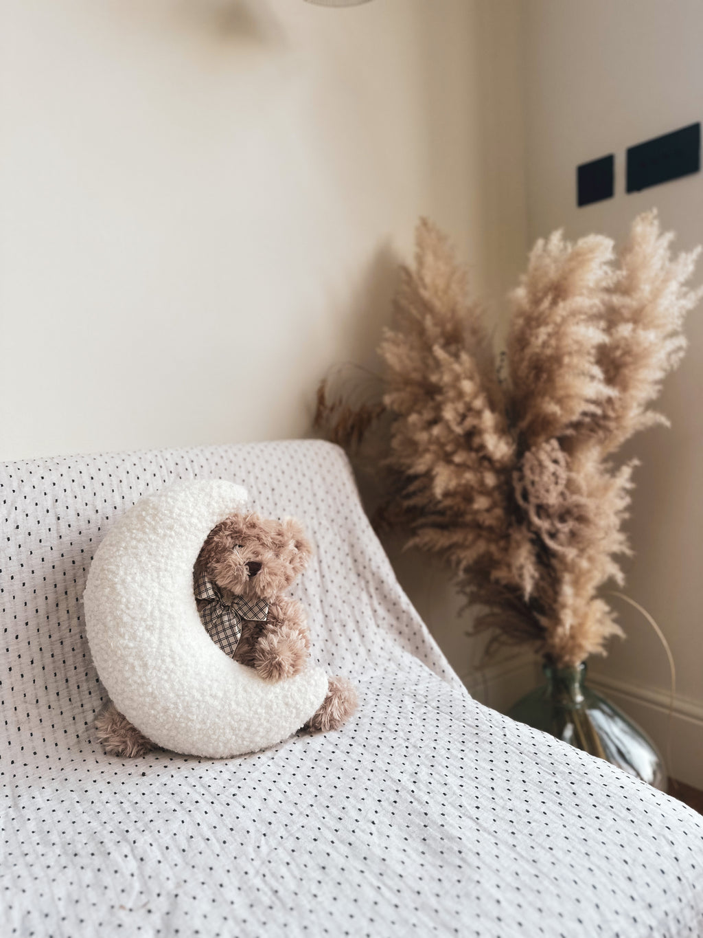 Boucle Moon Cushion